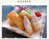 ハンバーグのたねで★簡単春巻き作り方11写真