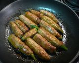 オクラの肉巻き 和風仕立て作り方4写真