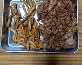 ヨウサマの減塩牛肉のしぐれ炒め作り方7写真