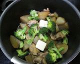 鶏もも肉と大根のバター醤油煮作り方6写真