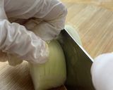 チキンとカボチャの和風クリーム煮作り方1写真