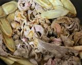 季節ぴったり☆牛蒡と牛肉の焼肉のタレ炒め作り方3写真