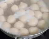 パパッと豆腐入り♡白玉お月見♡団子作り方4写真