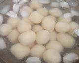 パパッと豆腐入り♡白玉お月見♡団子作り方5写真