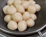 パパッと豆腐入り♡白玉お月見♡団子作り方6写真