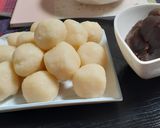 パパッと豆腐入り♡白玉お月見♡団子作り方7写真