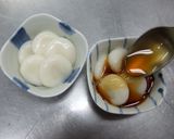 お月見に♥とろーりみたらし団子作り方5写真