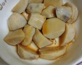里芋と鶏肉の照り焼き作り方3写真