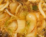 具沢山◎もち麦入り♫スンドゥブ風スープ作り方4写真