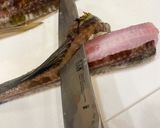 八角 トクビレの捌き方 刺身 軍艦焼き作り方5写真