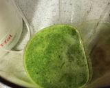 ほうれん草オレンジキウイバナナスムージー作り方3写真