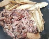 ごぼうが主役★ごぼうと牛肉甘辛煮★お弁当作り方4写真