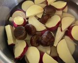 甘栗活用☆甘栗・さつまいものみりん煮作り方3写真