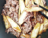 ごぼうが主役★ごぼうと牛肉甘辛煮★お弁当作り方6写真