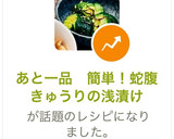 あと一品　簡単！蛇腹きゅうりの浅漬け作り方8写真