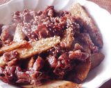ごぼうが主役★ごぼうと牛肉甘辛煮★お弁当作り方8写真