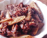 ごぼうが主役★ごぼうと牛肉甘辛煮★お弁当作り方8写真