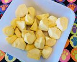 栗ときのこの＼柔らかめ注意／炊き込みご飯作り方1写真