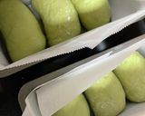 抹茶小豆ちぎりパン作り方8写真