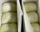 抹茶小豆ちぎりパン作り方9写真