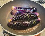 「秋なす」のフライパンで簡単煮びたし作り方2写真