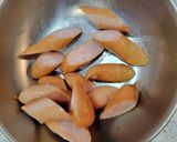 学校給食365日‥ジャガイモのベーコン煮作り方2写真