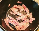 学校給食365日‥ジャガイモのベーコン煮作り方3写真