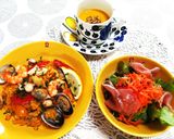 炊飯器で作るパエリア作り方8写真
