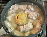 コラーゲンたっぷり・豚軟骨の味噌煮込み作り方3写真