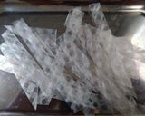ライスペーパーの葛切りぜんざい風作り方1写真