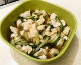 ヘルシー副菜♪「鶏ムネポン酢」作り方3写真
