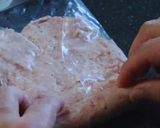 簡単！ライスペーパーでロールハンバーグ作り方5写真