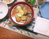 お月見団子にも!豆腐白玉に餡とゆで栗on作り方4写真