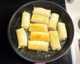 豚しゃぶ肉と野菜の春巻き作り方5写真