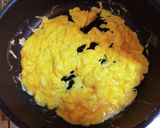 ピーマン玉子挽肉の甘辛あん作り方2写真