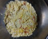 時短で手抜き！豆腐とたまごのモッタリ焼き作り方4写真