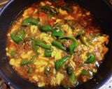 ピーマン玉子挽肉の甘辛あん作り方8写真