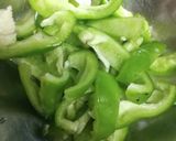ピーマンの甘辛カレー炒め作り方1写真