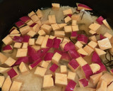 さつまいもと塩昆布の炊き込みご飯作り方4写真