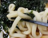 簡単 磯うどん作り方2写真