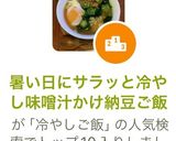 暑い日にサラッと冷やし味噌汁かけ納豆ご飯作り方5写真