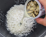 旨味たっぷり！あさりと油揚げの炊込みご飯作り方3写真