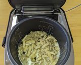 旨味たっぷり！あさりと油揚げの炊込みご飯作り方5写真
