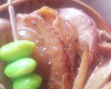 ホタテとシメジ焦がしバター醤油丼★お弁当作り方6写真
