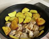 本みりんで！薩摩芋と鶏肉の照り焼き作り方6写真