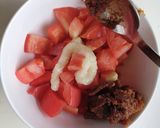 トマトごまみそタレ作り方1写真