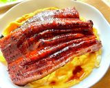 簡単　うな玉丼作り方5写真