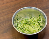 きゅうりと油揚げのごま和え作り方2写真