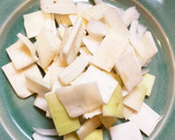 スロイジ♡捨てるとこ無し！大根の皮スープ作り方1写真