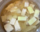 スロイジ♡捨てるとこ無し!大根の皮スープ作り方3写真